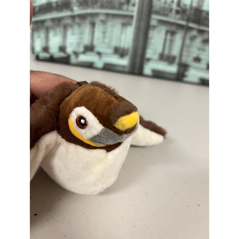 Interactive Plush Sparrow Cat Toy, USB Rechargeable Flying Bird Pet Teaser